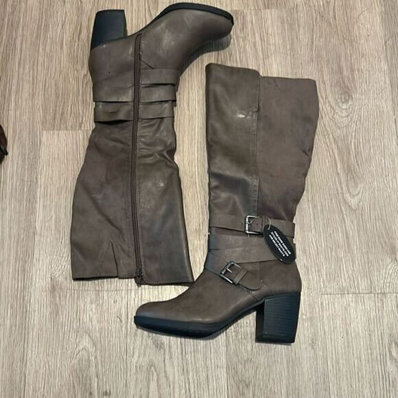 Style and Co. Fortunata Wide Calf Boots - Picture 1 of 7